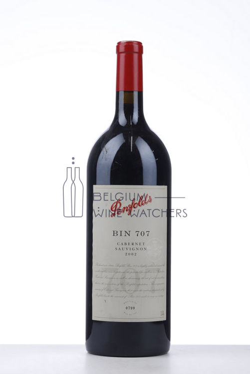Afbeeldingen van 2002 PENFOLDS CABERNET SAUVIGNON BIN 707